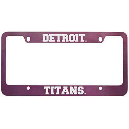 SM-31-PNK-DETROITM-1-LRG: LXG SM/31 CAR FRAME PINK, Detroit Mercey Univ